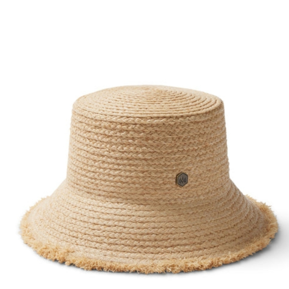 Hemlock Lenny Straw bucket hat